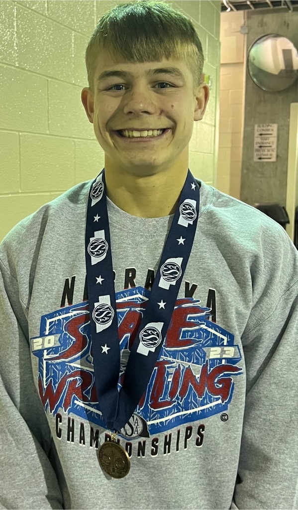 Graiden with medal