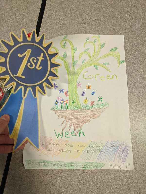Go Green Poster Contest Winners | Wilcox-Hildreth Public School